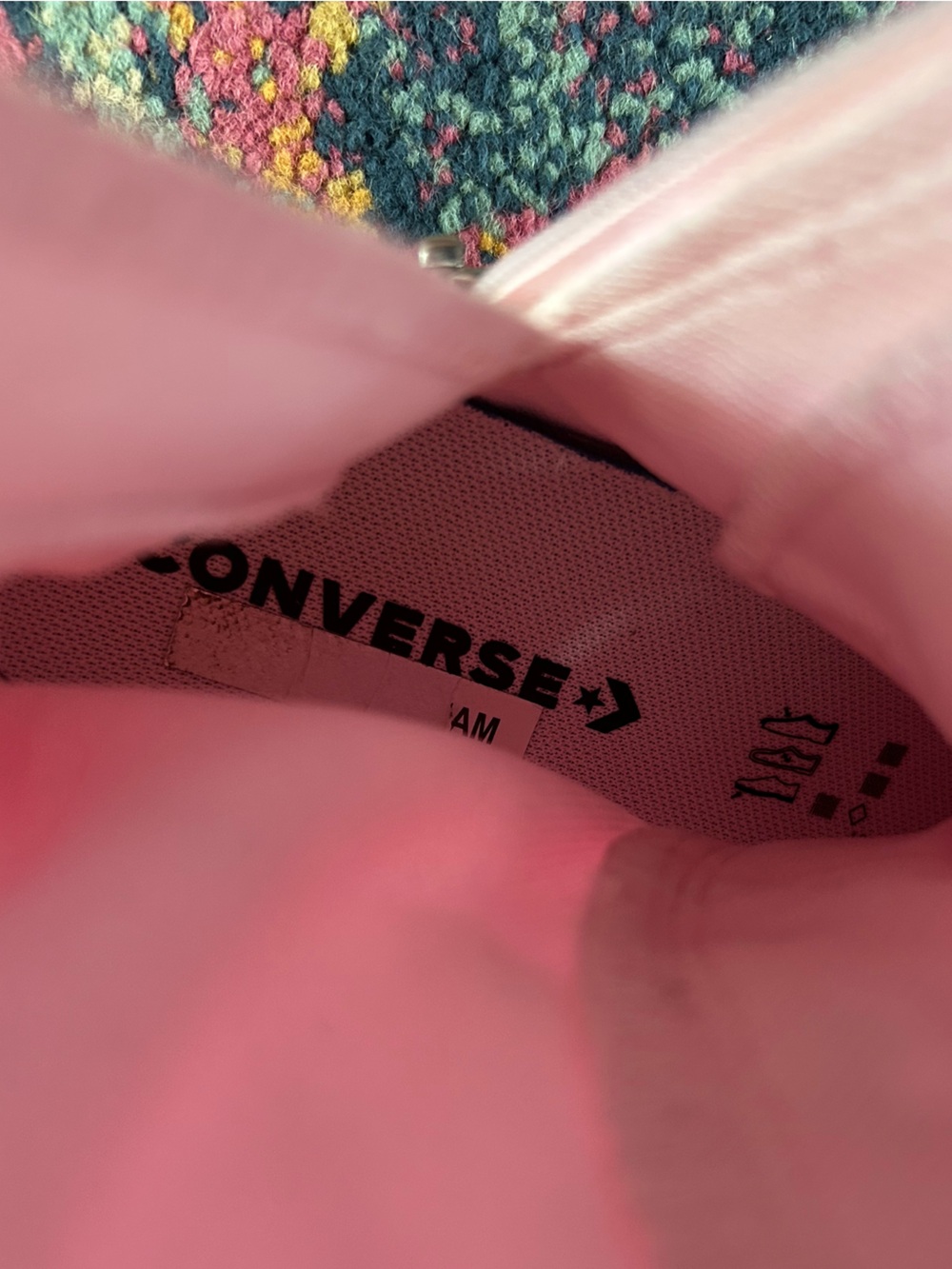Converse | Youth Pink High Top All Star Canvas XX Side Zip Calf High Sneakers 3 - Picture 13 of 15